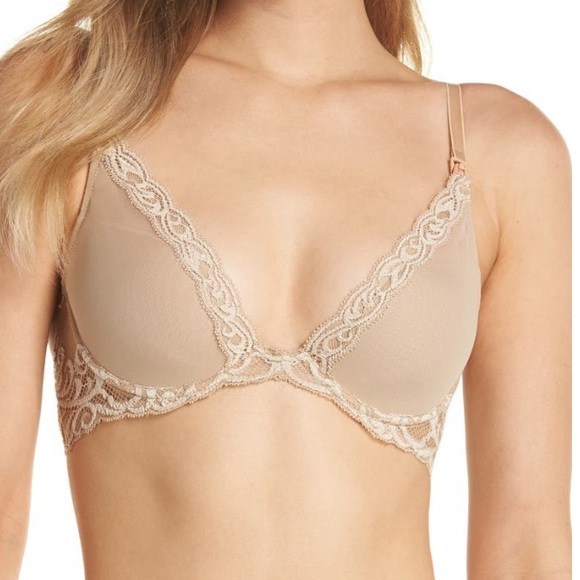 👩🏻🍼Natori Feathers Maternity / Nursing Bra👩🏾🍼 36DD NWT - Picture 2 of 11